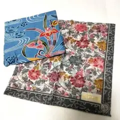 【新品】沖縄 紅型 ハンカチ 2枚セット