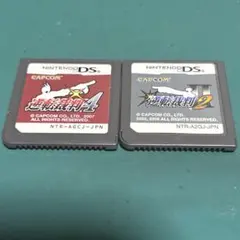 〘DSソフト〙逆転裁判 2 & 4 セット売り