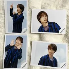 【新品未使用】なにわ男子 藤原丈一郎 公式写真 カミガタボーイズ 4枚セット