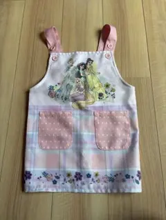 プリンセス　エプロン　110cm