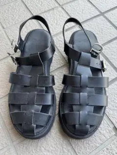 GU グルカサンダル　黒　Lのサムネイル