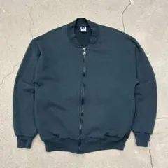 90s　USA製 Russell ラッセル　スウェットジップカーディガンのサムネイル