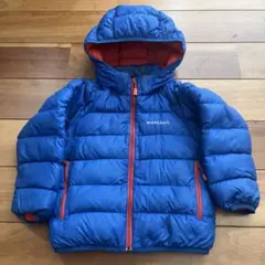 モンベル mont-bell 青 ダウンジャケット 100cm