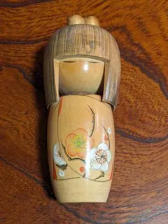 木製こけし 創作こけし 《卯三郎 麗春》25㎝ 昭和レトロ 和風