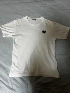 PLAY COMME des GARÇONS Tシャツ ホワイトSサイズ