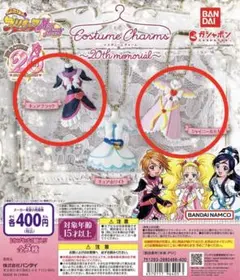 プリキュアコスチュームチャーム 2個セット