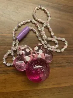 ミニーマウス LEDネックレス
