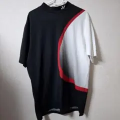 YONEX 半袖Tシャツ ゲームシャツ L 黒 赤 グラフィック