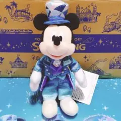 ミッキー　スパークリングジュビリー　ぬいぐるみバッジ　ディズニーシー