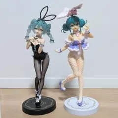 【最終価格】初音ミク バニーガール フィギュア 2体セット