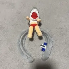 ユニバ　カチューシャ　サメ人間　USJ