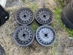 カングー1 コカングー 純正14インチ スチールホイール 4本セット KCK4M