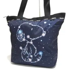 【極美品】Lesportsac x PEANUTS トートバッグ スヌーピー