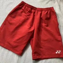 YONEX ヨネックス ハーフパンツ レッド Sサイズ - メルカリ