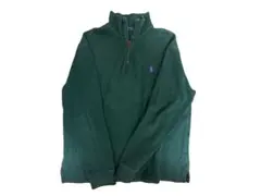 Polo Ralph Lauren ダークグリーン セーター M