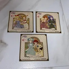 アイカツ　シール　ステッカー 3枚セット