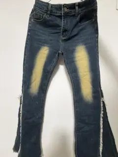 ダメージ加工スキニーデニムパンツ