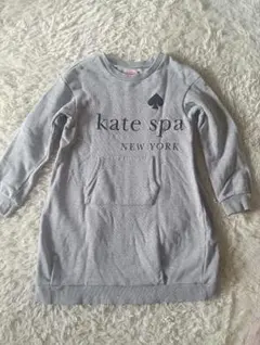 kate spade NEW YORK ワンピース　グレー 130cm