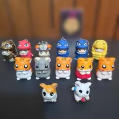 u*）様 とっとこハム太郎フィギュアセット 12体