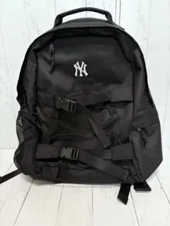 MLB リュック バックパック ヤンキース　ニューヨーク　NY ロゴ　ブラック
