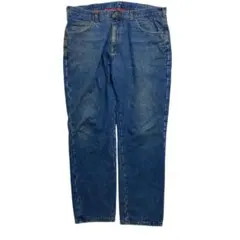 希少ユーロ製 ラングラー W40 極太ストレート TEXAS ストレッチ デニム 