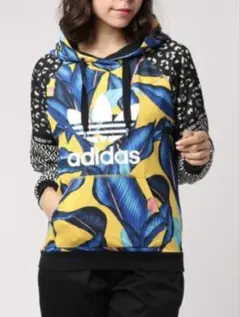 adidas アディダスオリジナルス　フーディー　パーカー　M