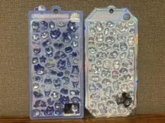 よるねこボンボン　みずいろボンボン　ボンボンドロップシール　2点セット　クーリア