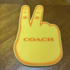 COACH コーチ フォームフィンガー #1 ノベルティ 応援　バスケ　スポーツ