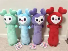 TWICE gigo LOVELYS のびふにゃBIGぬいぐるみ 4種セット