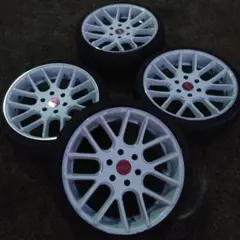 BBS RG-F PCD100 4穴 16インチ5.5J+45 ロックナット付き - メルカリ