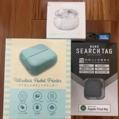 Printer ナノサーチタグ ワイヤレスイヤホン
