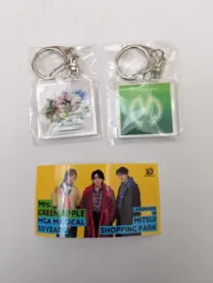 ミセスグリーンアップル　ガチャ10周年記念　アクリルキーホルダー2個 ステッカー