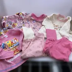 子供用パジャマ2セット +ベスト　HU2