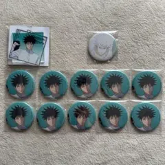 呪術廻戦 アニメーション呪術廻戦展 伏黒恵 缶バッジ アクリルキーホルダー