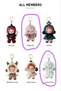 SKULLPANDA Winter Symphony 2点セット カード付き