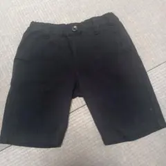 COMME CA ISM ブラック ハーフパンツ