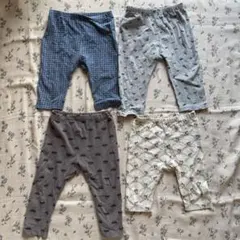 保育園着 ユニクロ 90 レギンス UNIQLO 保育園