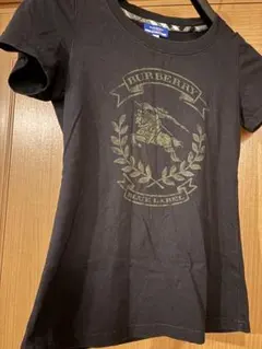 BURBERRY BLUE LABEL Tシャツ ブラック 38