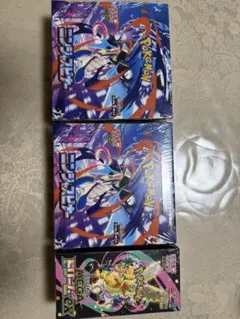 ポケモンカードゲーム ニンジャスピナー2箱+MEGAドリームEX シュリンク付