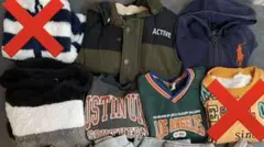 男の子　子供服　まとめ売り 9点　秋冬