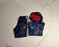 adidas ウインドブレーカー上下セット