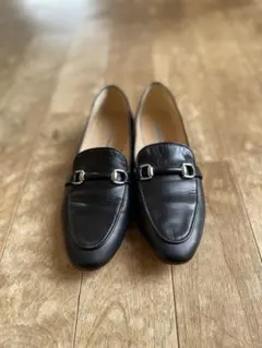 FABIO RUSCONI ファビオルスコーニ　黒　ビットローファー 36