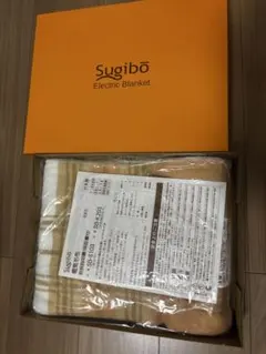 新品　Sugibo切り忘れ防止タイマー付 洗える 電気敷毛布 日本製のサムネイル