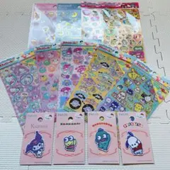 【新品】　サンリオ　シール　１３点セット　まとめ売り　セリア　ダイソー　ワッペン