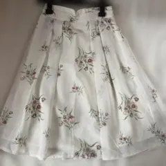 MISCH MASCH フラワープリント フレアスカート 【新品未使用】【美品】