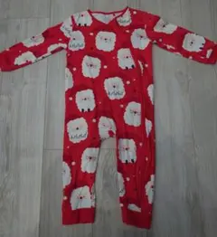 NEXT baby サンタ柄 ベビーロンパース クリスマス