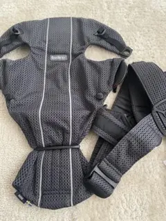 ★美品★BABYBJÖRN 抱っこ紐 ベビーキャリアMINI AIR グレー