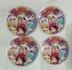 すとぷり　全員集合缶バッチ　すとめも5　デフォ