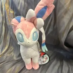 ポケモンセンター Pokémon time ぬいぐるみ ニンフィア タグ無し美品