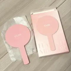 【新品未使用】CLIO ハンドミラー ピンクのサムネイル